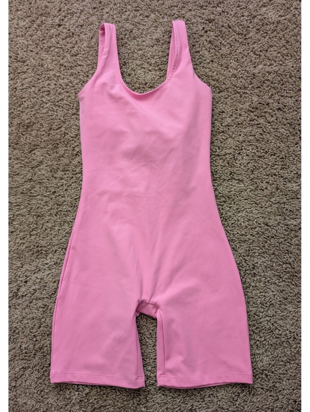 Coquette Core Athleisure | Girlfriend Collective Pink Bodysuit XXS  ---
